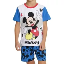 Kit Pijama Infantil Masculino E Feminino Verão Manga Curta