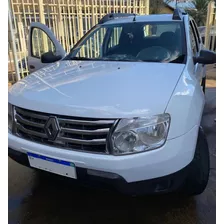 Renault Duster 1.6 Branco 2013/2014 Com 103.300 Km.