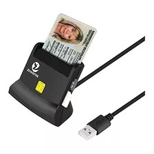 Zoweetek Multi-function Cac Card Reader, Can Read Dod Milita