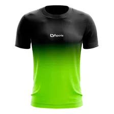 Camiseta Masculina Dry Fit Degradê - Treino/academia/casual 