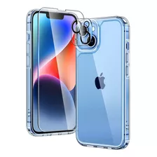 Funda Tauri Para iPhone 14 C/ Cubre Cam Pant Clear