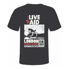 Camiseta Queen - Live Aid