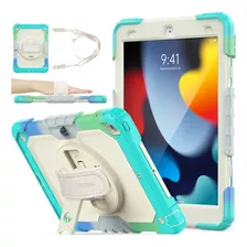 Funda Seymac Para iPad 9 8 7 10.2 2021-2020 Con Soporte