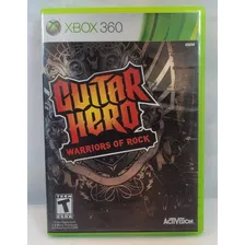 Jogo Guitar Hero Warrios Of Rock Xbox 360 Original - Físico