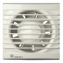 Ventilador Extractor Para Baño Edm-80 N Soler Palau Color De La Estructura Blanco Color De Las Aspas Blanco