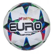 Bola Campo Oficial Euro Sport Infinity Federada Qualidade