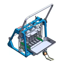 Planos Para La Fabricación Maquina Hacer Bloques + Moldes