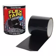 Fita Adesiva Super Resistente Para Reparos Flex Tape Preto