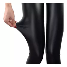 Leggins Vinipiel Negro Nuevo Unitalla Super Fashions