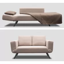 Sillon Sofa Divan Cama Venecia Apoya Brazo Reclinable 