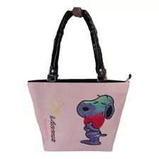 Bolsa Tote Snoopy Tornasol Para Mujer O Nina!! 