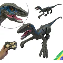 Dinossauro Controle Remoto Que Anda Recarregável Movimento 