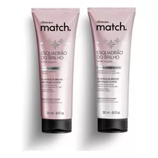 Match Esquadrão Do Brilho Shampoo + Condicionador Boticário 