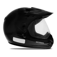 Capacete Cross Ebf Motard Motocross Trilha Com Viseira