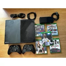 Xbox One 1tb Com 5 Jogos Originais E 2 Controles