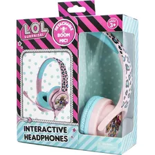 Headset Lol Surprise Otl Alámbrico Con Micrófono Rosa