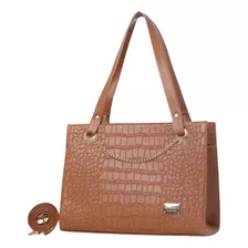 Bolso De Dama, Forma Rectangular Detalle Cadena