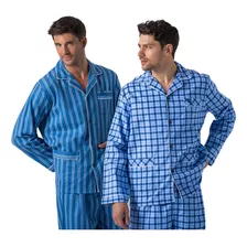 Pijama Hombre Frizado 100% Algodón