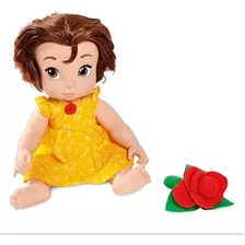 Boneca Bela Animators Bebê. Belle Doll Original Disney Store