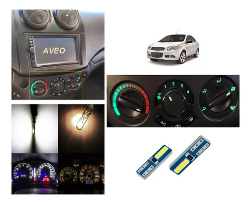 Mini Foco Led T5 Tablero Clster Controles Calefaccin Aveo Foto 9