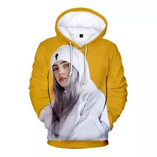 Billie Eilish Sudadera Con Capucha Moda