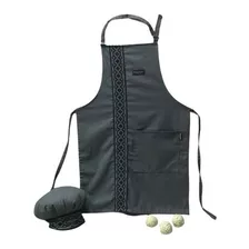 Delantal Cocina Argentina Regional Guarda Pampa Chef Y Gorro