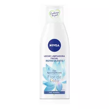 Leche Limpiadora Facial Refrescante Flor De Loto 200ml Nivea