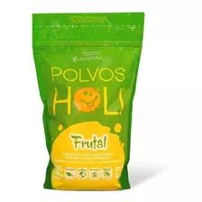 Polvos Holi Maxibolsa 650 G Con Aroma Frutal Color Amarillo Vainilla