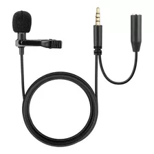 Micrófono Solapa Con Conector De Auriculares 3.5 Mm