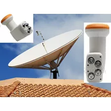 Lnb 4 Salidas 0.1db Hd Quad X4 Nuevo Y De Alta Calidad