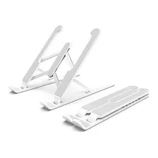 Base Suporte Ergonômico P/ Notebook,netbook, Tablet Dobravel Cor Branco