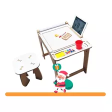 Mesa Didactica Fugi Montessori Con Pizarra Blanca