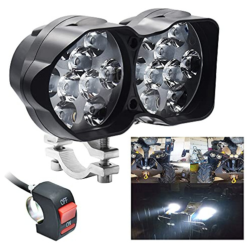 Luces Led De Conduccin Para Motocicleta, 12-60 V, 18 W, 250 Foto 7