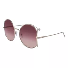 Salvatore Ferragamo Sf244s 787 Round Shape Vino Degradado