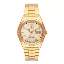 Relógio Orient Masculino Automatico Dourado 469gp083 C2kx