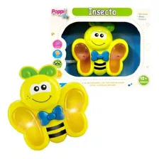 Insecto Interactivo Infantil Juguete Luces Música Bebé Poppi Diseño Mariposa