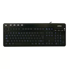 Teclado Negro Retroiluminado Usb A4tech Kd-126