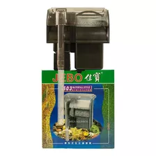 Filtro Externo C/bomba Jebo 503 580l/h 110v Áquario Até 150l Filtra E Oxigena Pela Queda De Água Tipo Cascata