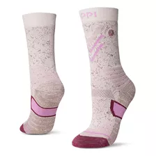 Calcetin Mujer Little Line Trekking Socks Mid Melange Lippi