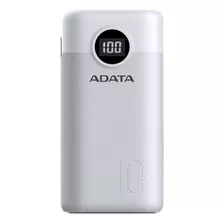 Adata P10000qcd Power Bank 10000mah Multi Carga Rápida, Blan