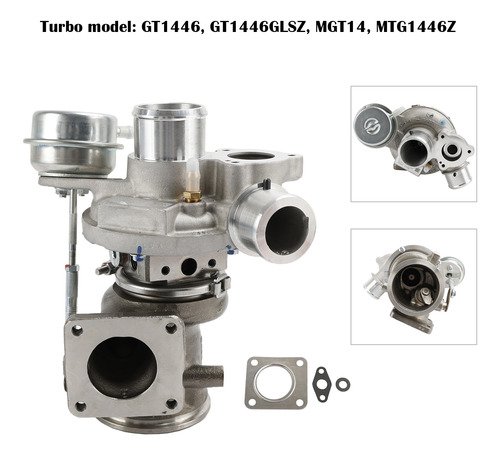 Turbocompresor Para Fiat 500 1.4l Gt1446 810944 786825 Foto 6