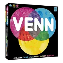 ~? Juego De Mesa Venn | Juego Familiar Para 2+ Jugadores | V