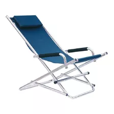 Reposera Hamaca Silla Aluminio Camping Playa Broksol Premium