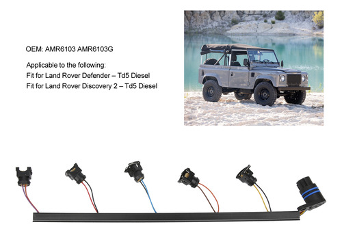 Arns De Cableado Del Inyector Amr6103 Apto Para Land Rover Foto 6