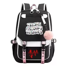 Mochila Con Puerto De Carga Usb - Strange Thing 2023 Yy