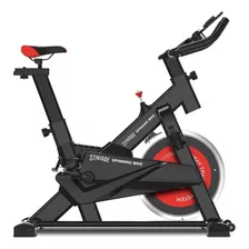 Bicicleta Fija Stingray Sfspin-2 Para Spinning Color Negro Y Rojo