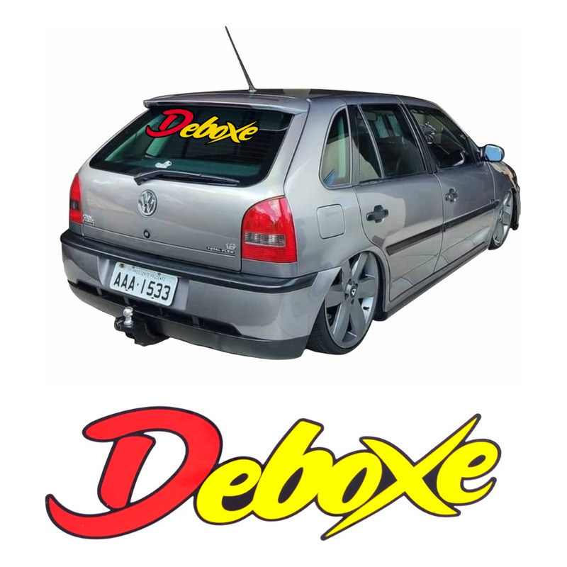 Adesivo Para Brisa Estilo Dub Carro Rebaixado Som Automotivo