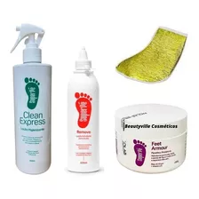 Kit Blindagem Podal Clean Express+ Remove + Botas + Parafina