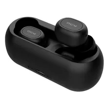 Audífonos In-ear Inalámbricos Qcy T1c Negro Con Luz Led