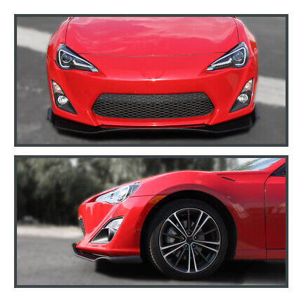 Fits 2013-2016 Scion Frs Toyota Gt86 Front Bumper Lip Sp Zzf Foto 9